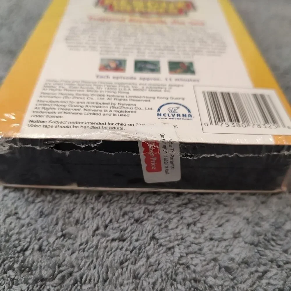 1999 Fisher Price‎ Rescue Heroes VHS 2 Episodes Houston We Have A Problem